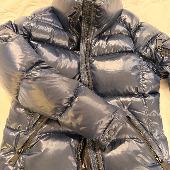 SAM. Glossy Navy Puffer Jacket - Picture 2 of 6